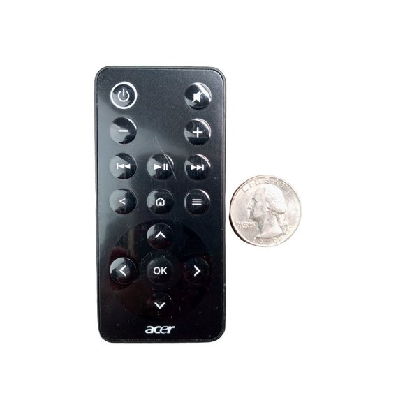 Acer Projector Remote Control IR28012AC3 OEM Original Authentic Tested Works - Picture 3 of 4